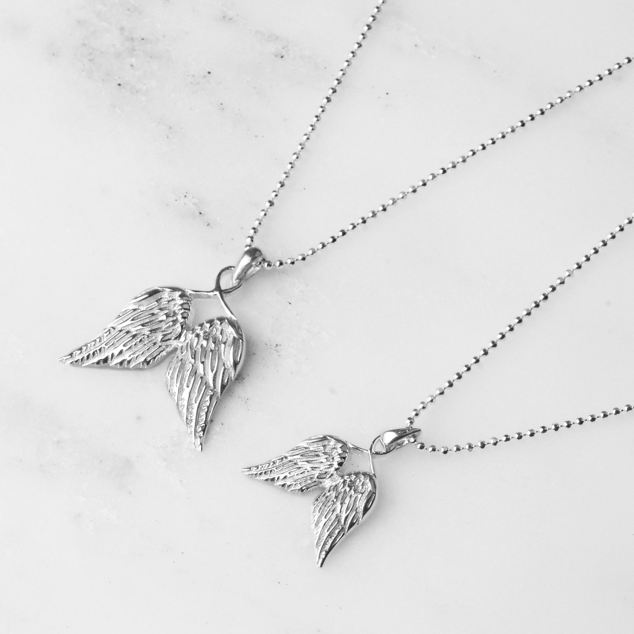 Guardian Angel Wing Necklaces